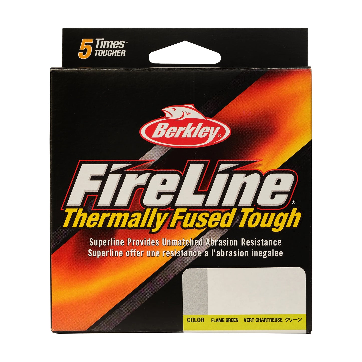 Berkley fireline® superline, flame green, 6lb | 2.7kg fishing line