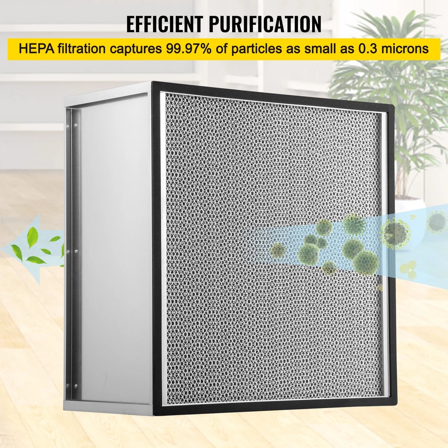 Bentism 24''x24''x11.5'' hepa filter for laminar flow hood 99.97% efficient, 3 microns