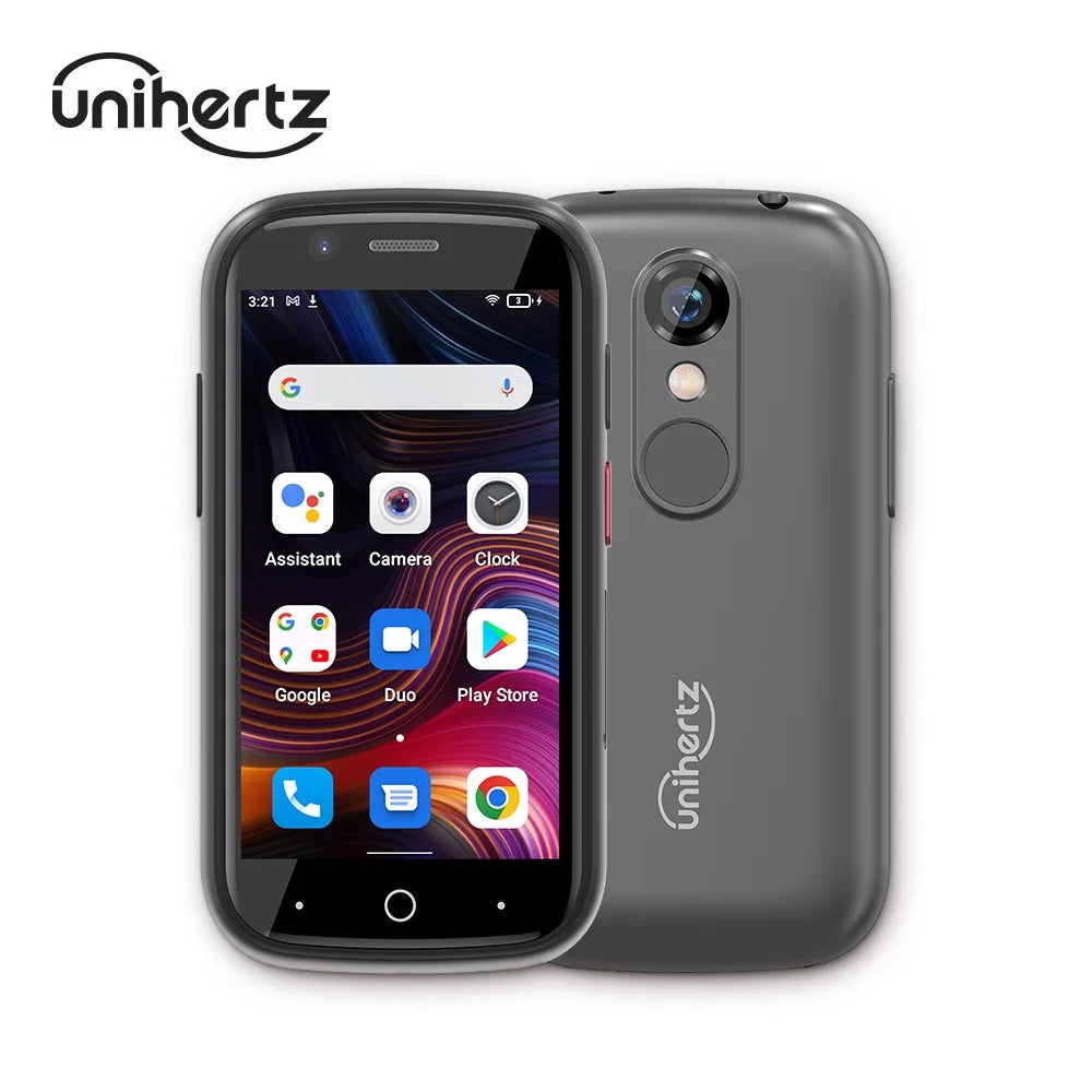 Unihertz jelly 2e, new choice for a mini phone android 12 4g unlocked smartphone silver