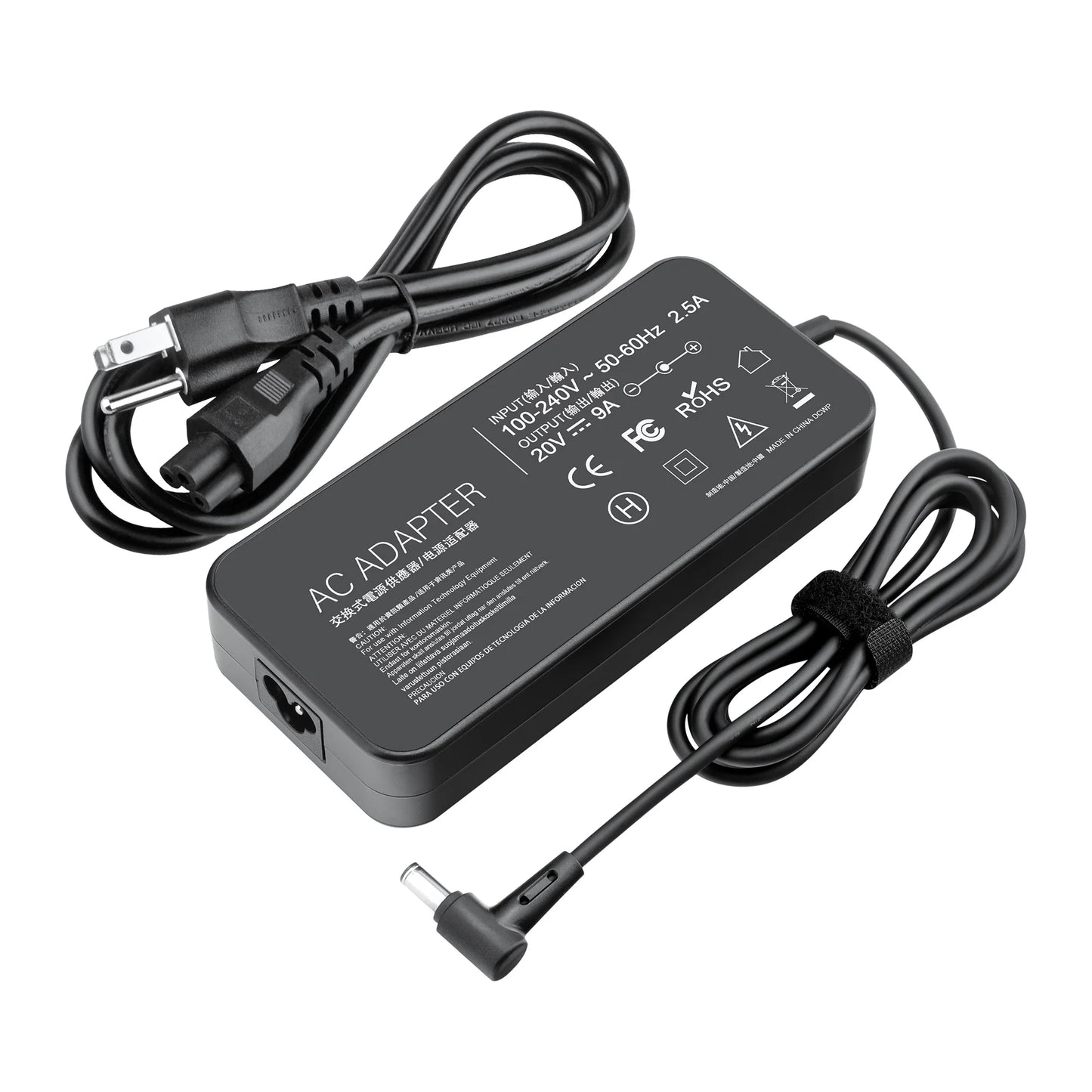 Skksource 20v 9a 180w ac adapter charger compatible with asus tuf gaming f15 fx506hm laptop power cord