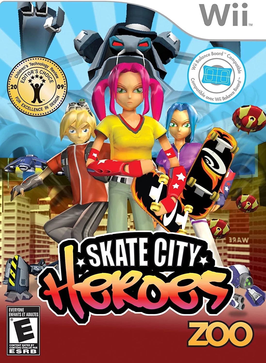 Skate city heroes - nintendo wii