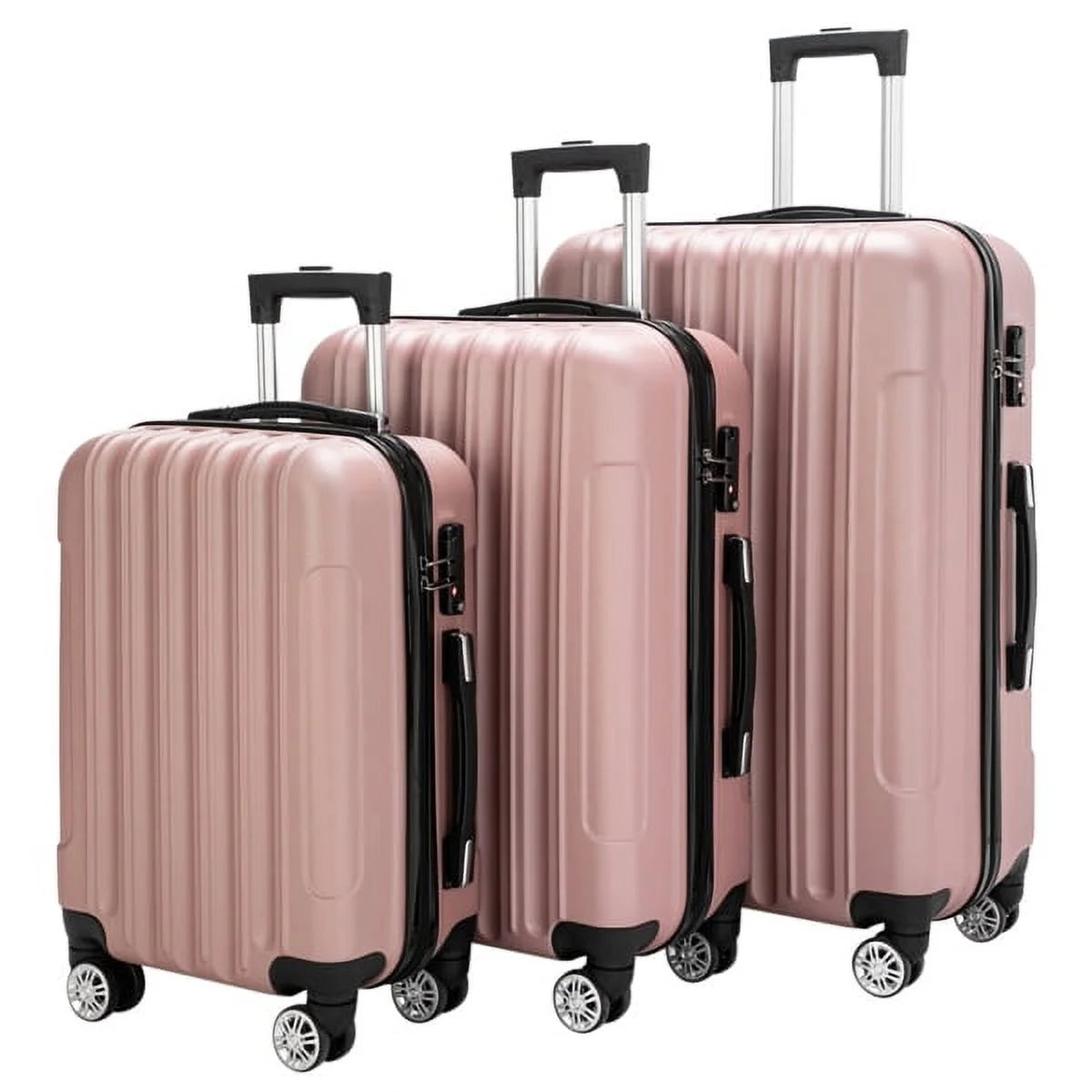 3-in-1 multifunctional large capacity traveling storage suitcase luggage set