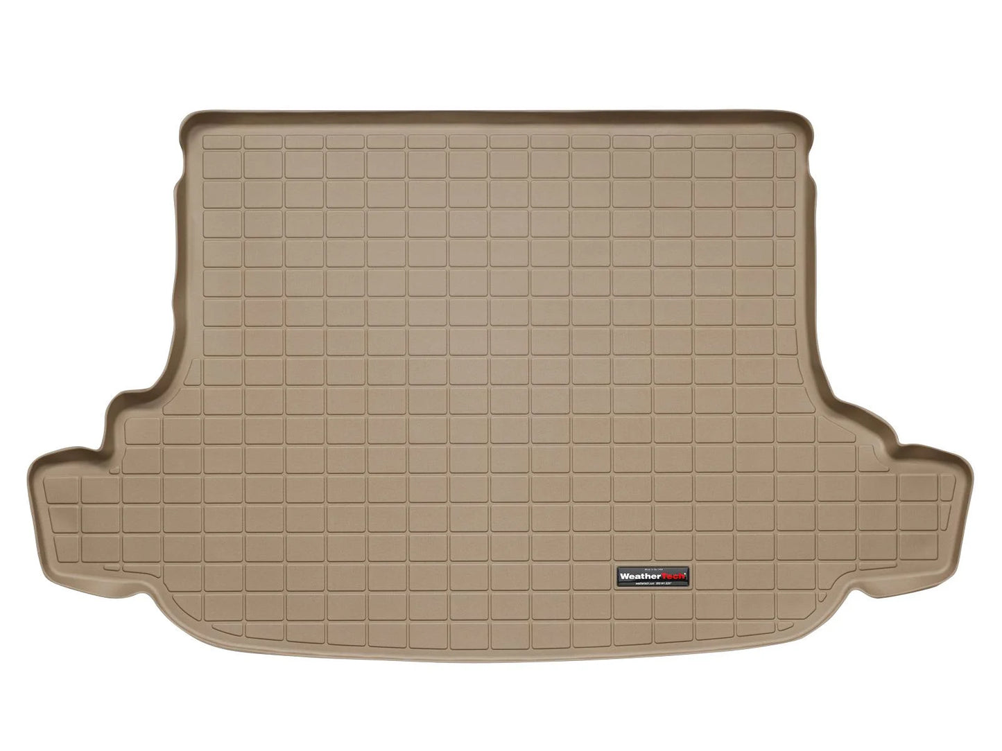 Weathertech cargo trunk liner compatible with 2009-2013 subaru forester - behind 2nd row seating, tan