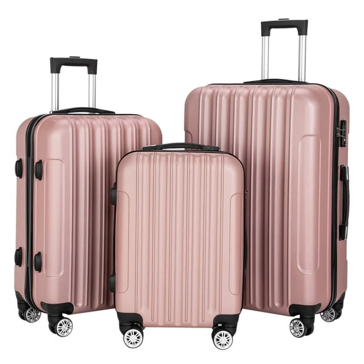 3-in-1 multifunctional large capacity traveling storage suitcase luggage set