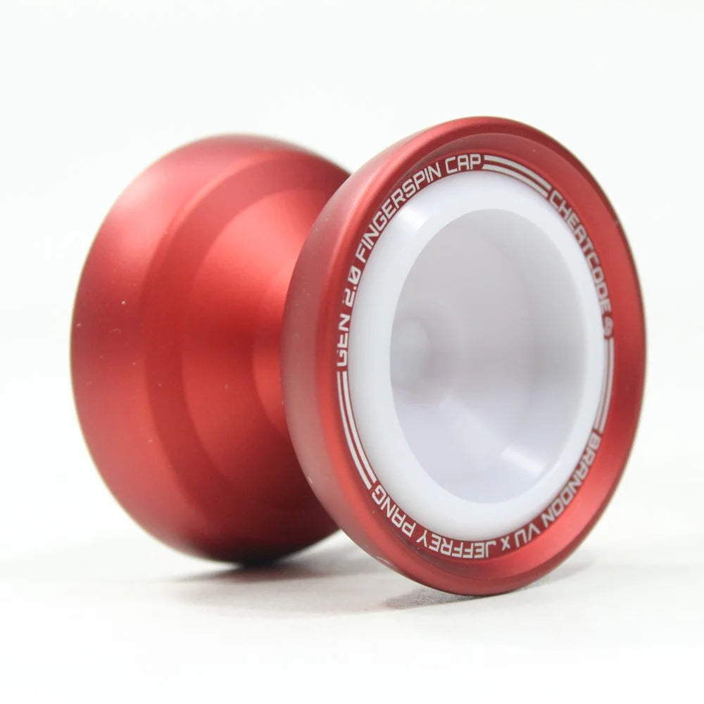 Brandon vu x jeffrey pang cheatcode yo-yo - the ultimate fingerspin yoyo (red)