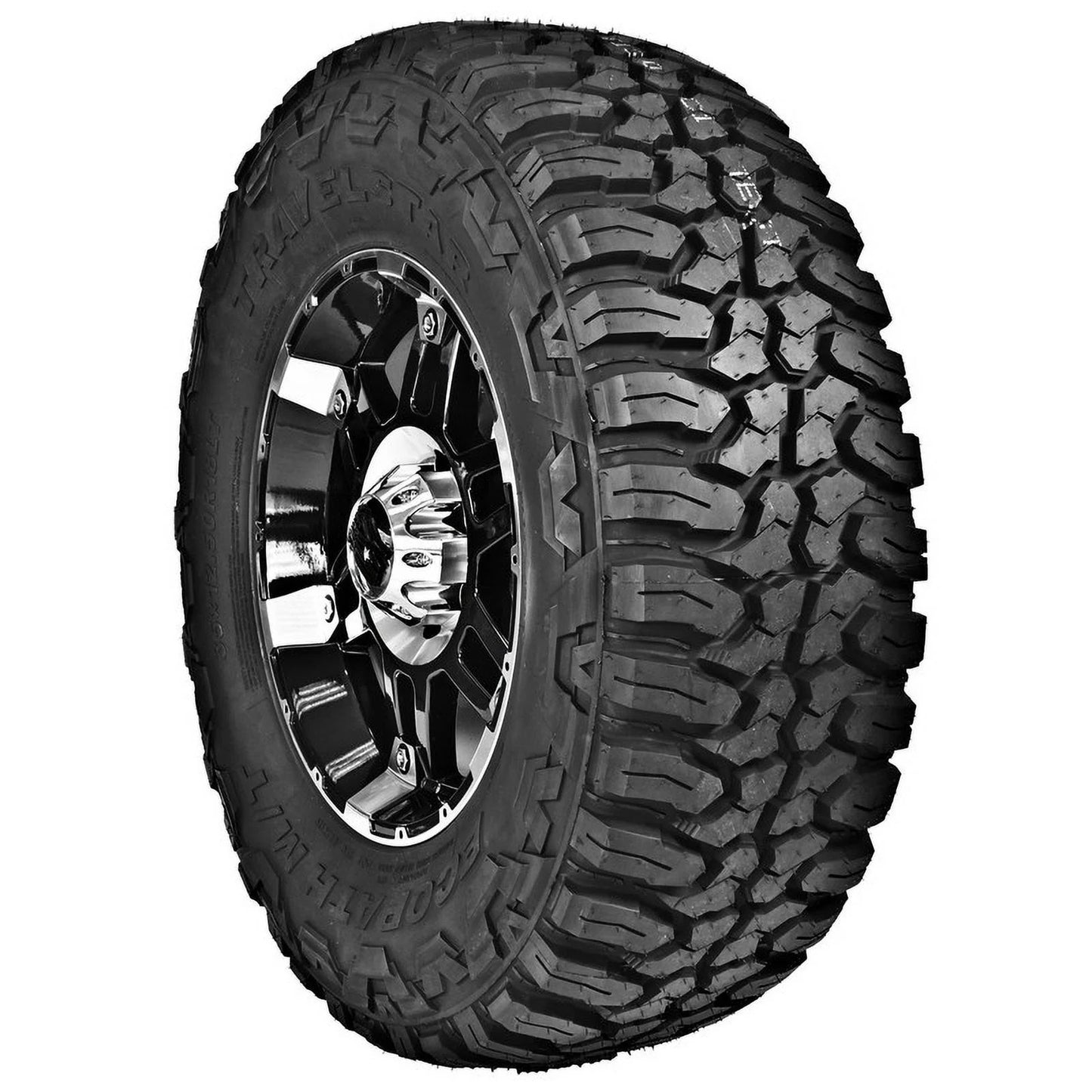 Travelstar ecopath m/t lt285/70r17 10 ply 121q suv light truck mud terrain tire 285/70/17