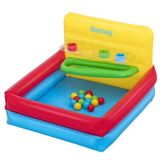 Bestway sort 'n play inflatable ball pit with 15 play balls