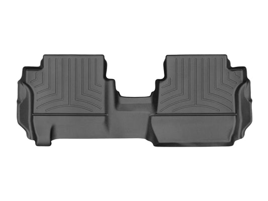 Weathertech custom fit floorliners compatible with 2014-2016 ford transit connect - 2nd row, black