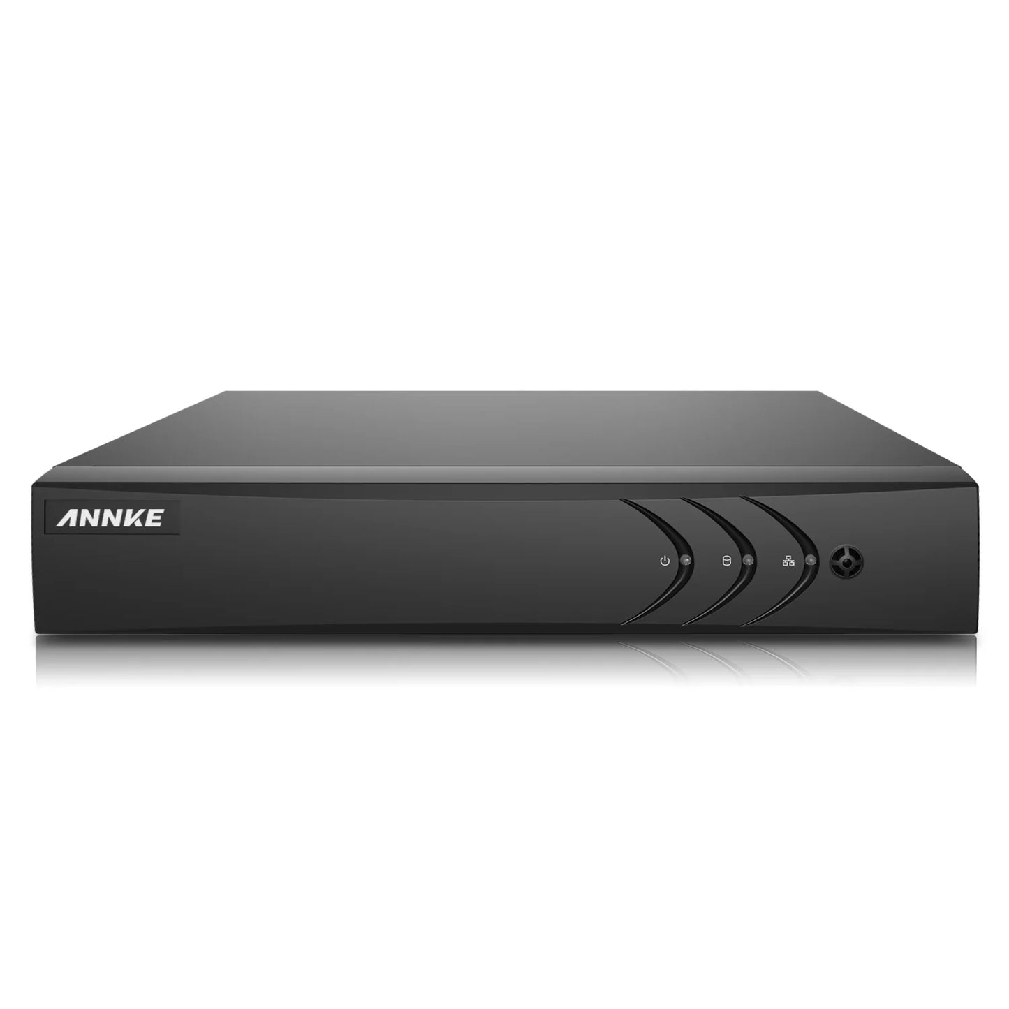 Annke 8-channel hd-tvi 1080n security video dvr, h.264+ video compression for bandwidth efficiency,motion detection, email alert with snapshots, remote access