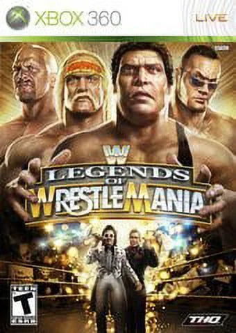 Wwe legends of wrestlemania - xbox360 (used)