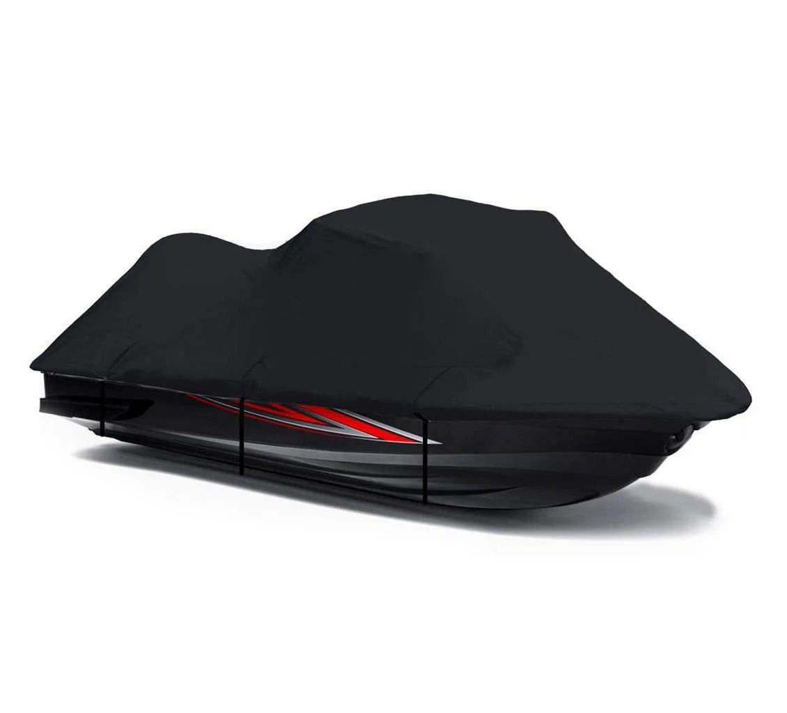 Black 600 denier jetski cover compatible for jet ski cover kawasaki stx-15f 2018 2019 2020