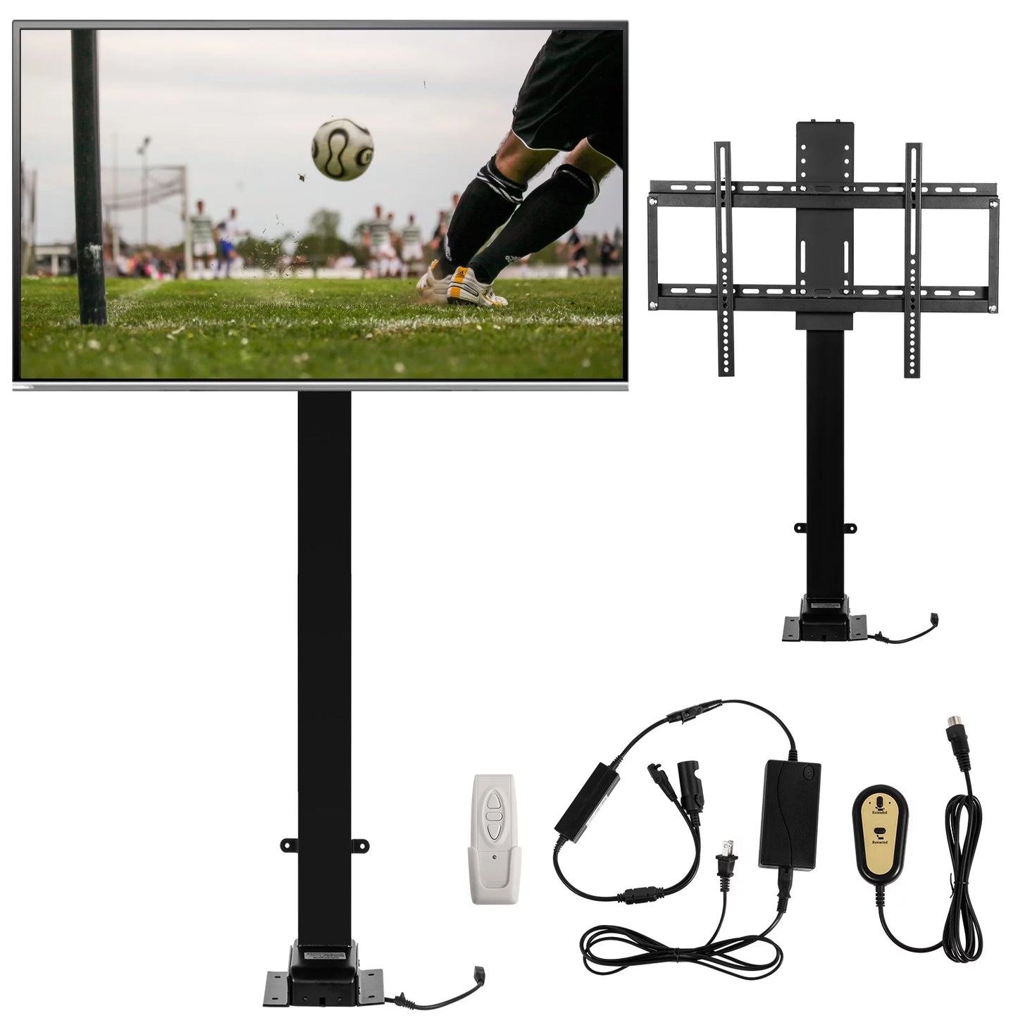 Bentism tv lift motor for 32” ~ 70” tvs height adjustable w/ remote controller new