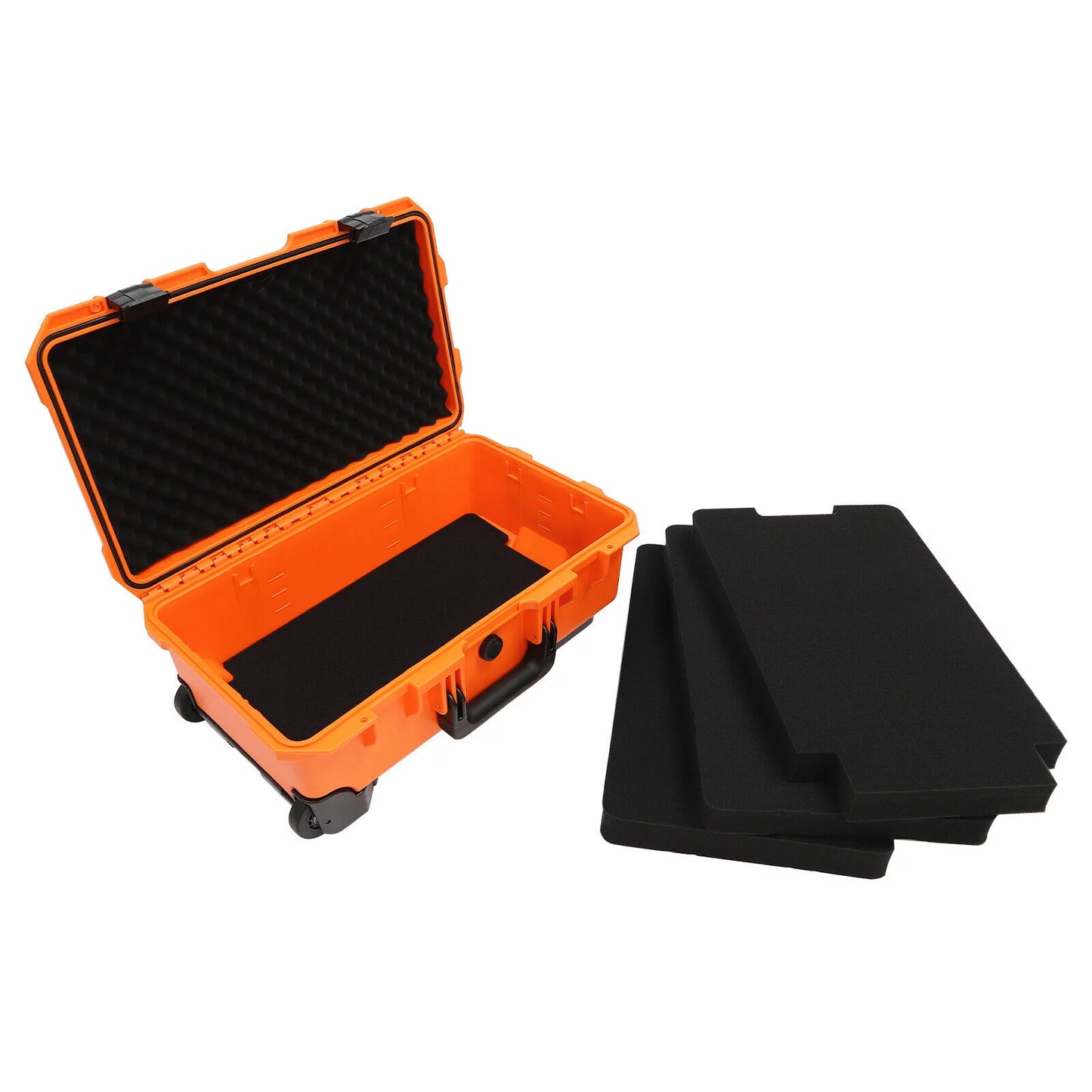 Camera box storage protect roller carry case waterproof camera box case 22"