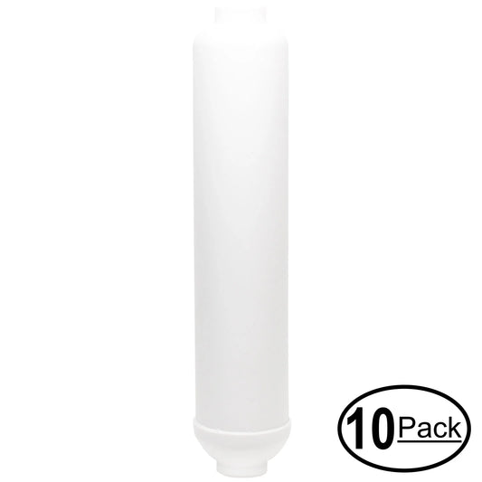 10-pack replacement for watts w-525 inline filter cartridge - universal 10-inch cartridge for watts 5-stage 50 gpd reverse osmosis system - denali pure brand