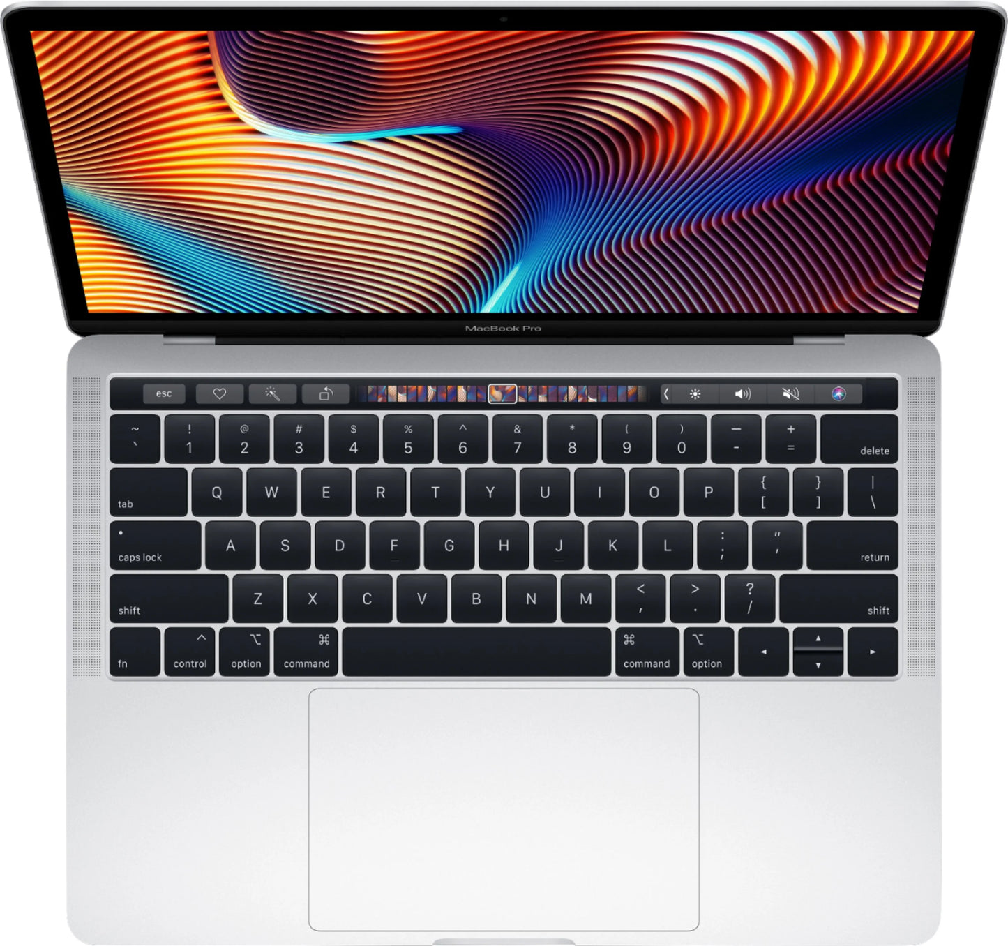 Apple macbook pro 13-inch (i5 2.3ghz, 256gb ssd) (mid 2018, mr9u2ll/a) - silver bundle with black zipper sleeve + laptop starter kit + cleaning kit (refurbished)