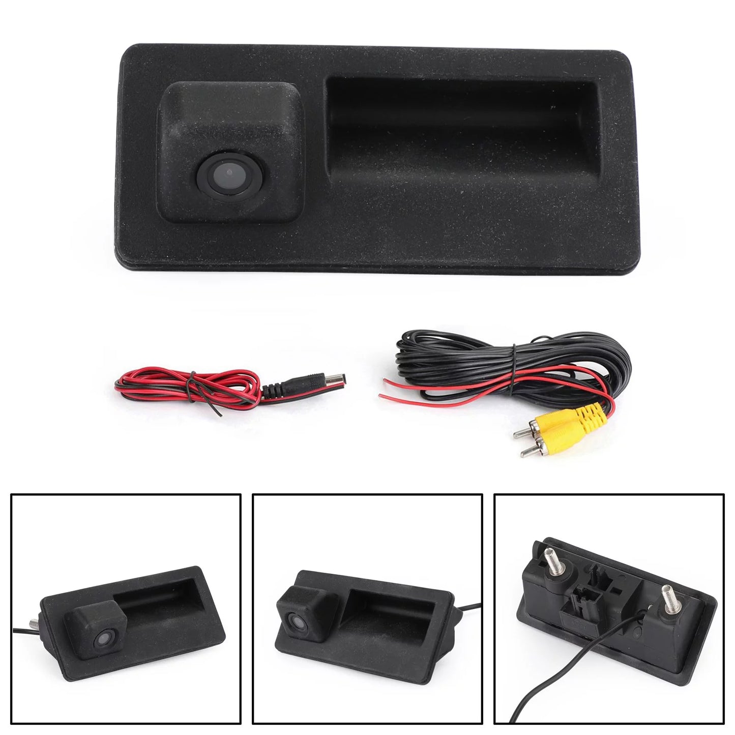 Wireless car rear view handle camera fit for a3 a4 a4l s4 a5 s5 q3 q5 a6 a7 a8