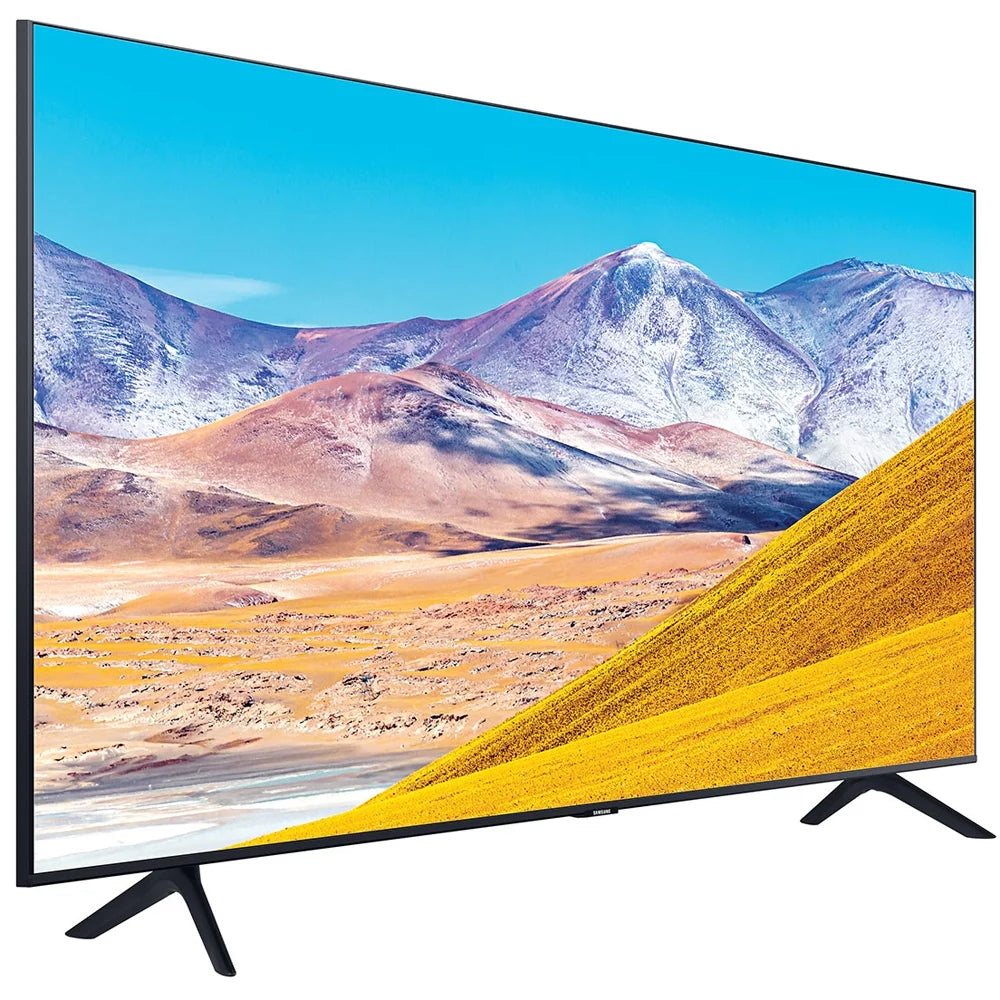 Samsung un85tu8000fxza 85 inch 4k ultra hd smart led tv 2020 model bundle with 1 year extended warranty (un85tu8000 85tu8000 85 inch tv 85" tv)