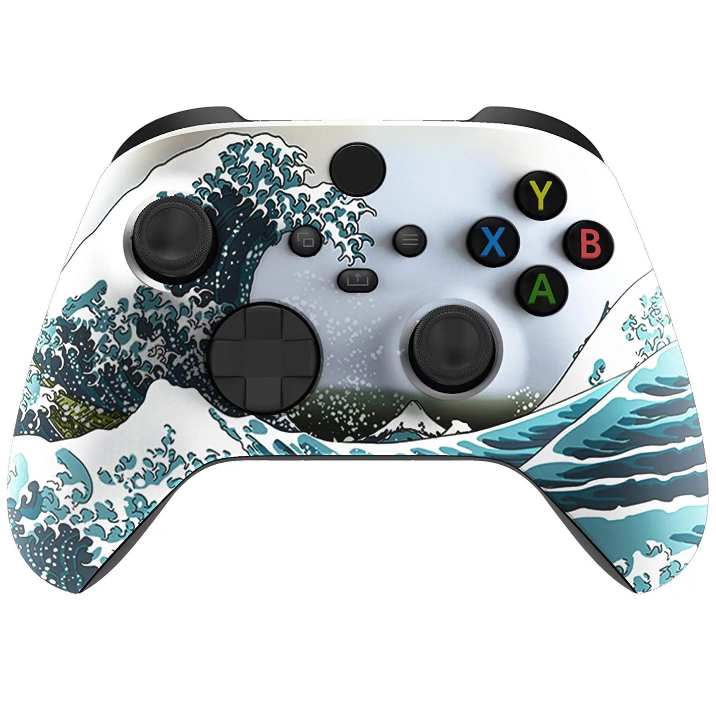 Xbox series / one custom modded rapid fire controller - drop shot, jump shot, quick scope compatible w/ all games (waves)