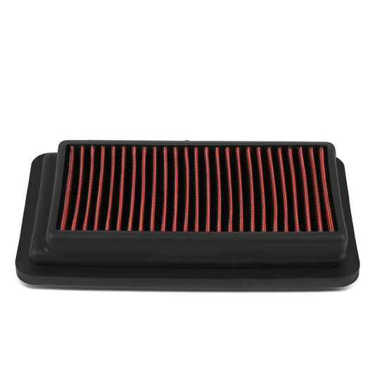 Teledu for 2017-2019 cr-v 2016-2019 civic 1.5 reusable drop-in dry panel air filter red