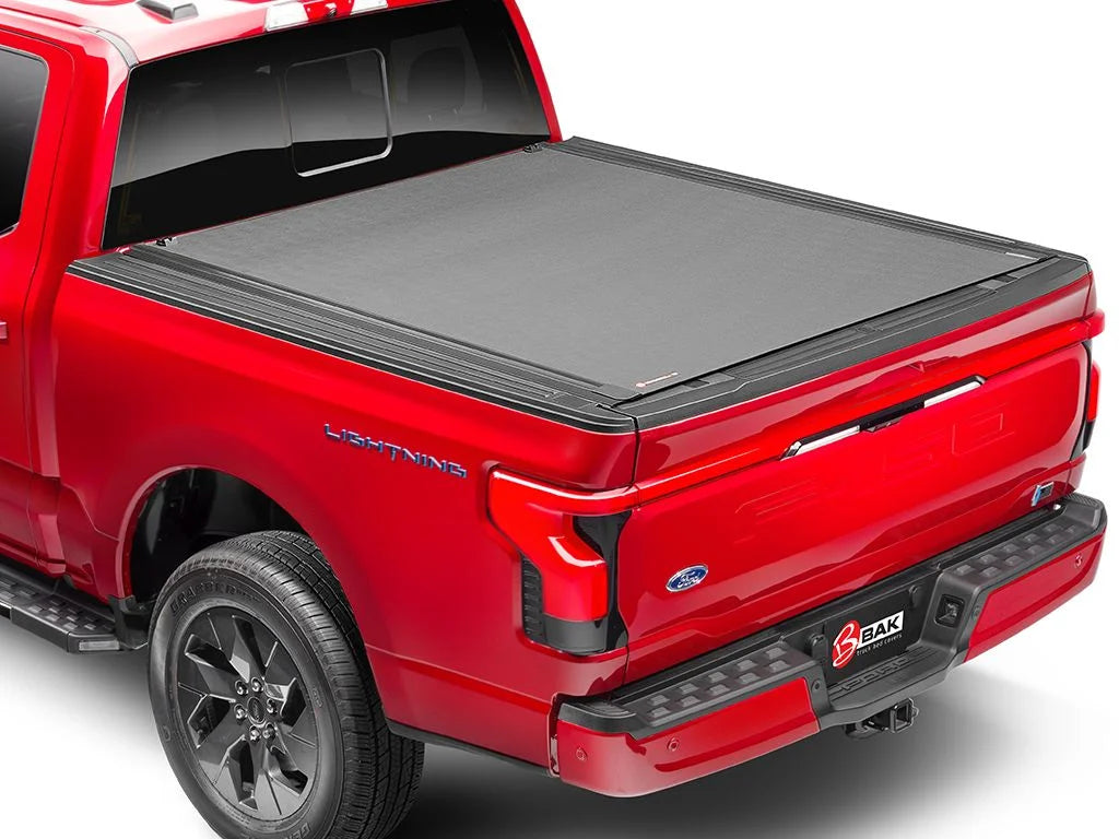 Bak by realtruck revolver x4s hard rolling truck bed tonneau cover | 80338 | compatible with 2021 - 2023 ford f-150 8' 2" bed (97.6")