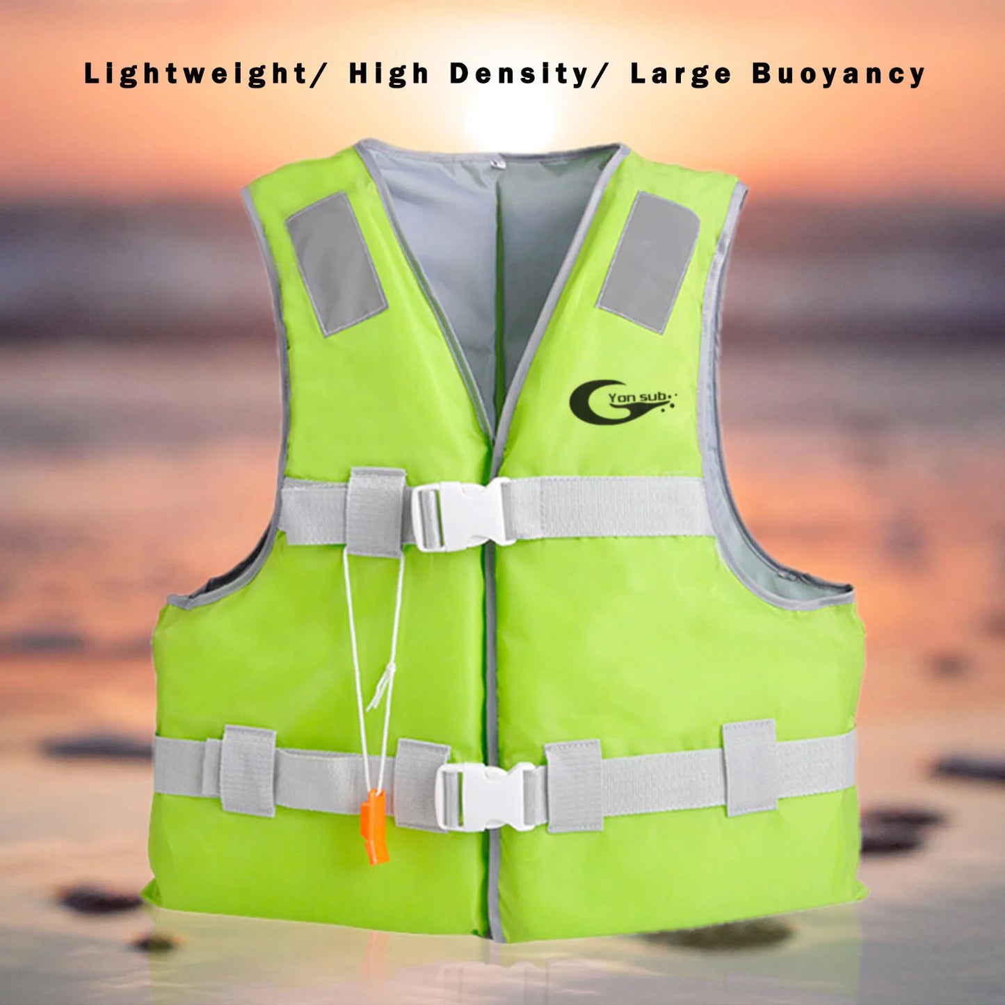 Yhaiogs sport jackets life vest swim adults water jacket for adults outdoor boating swimming