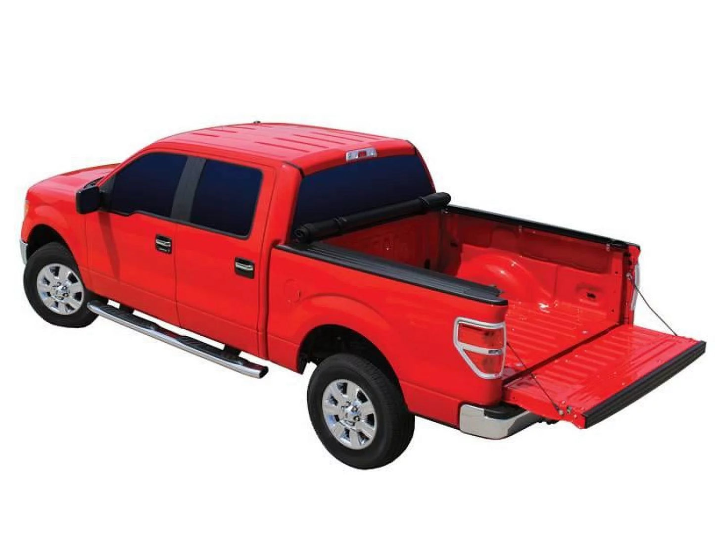 Access 2007-2021 fits toyota tundra 6' 6" box bed with deck rail literider roll-up tonneau cover 35249