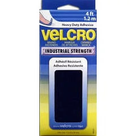 Waterproof velcro black 2" x 4', each