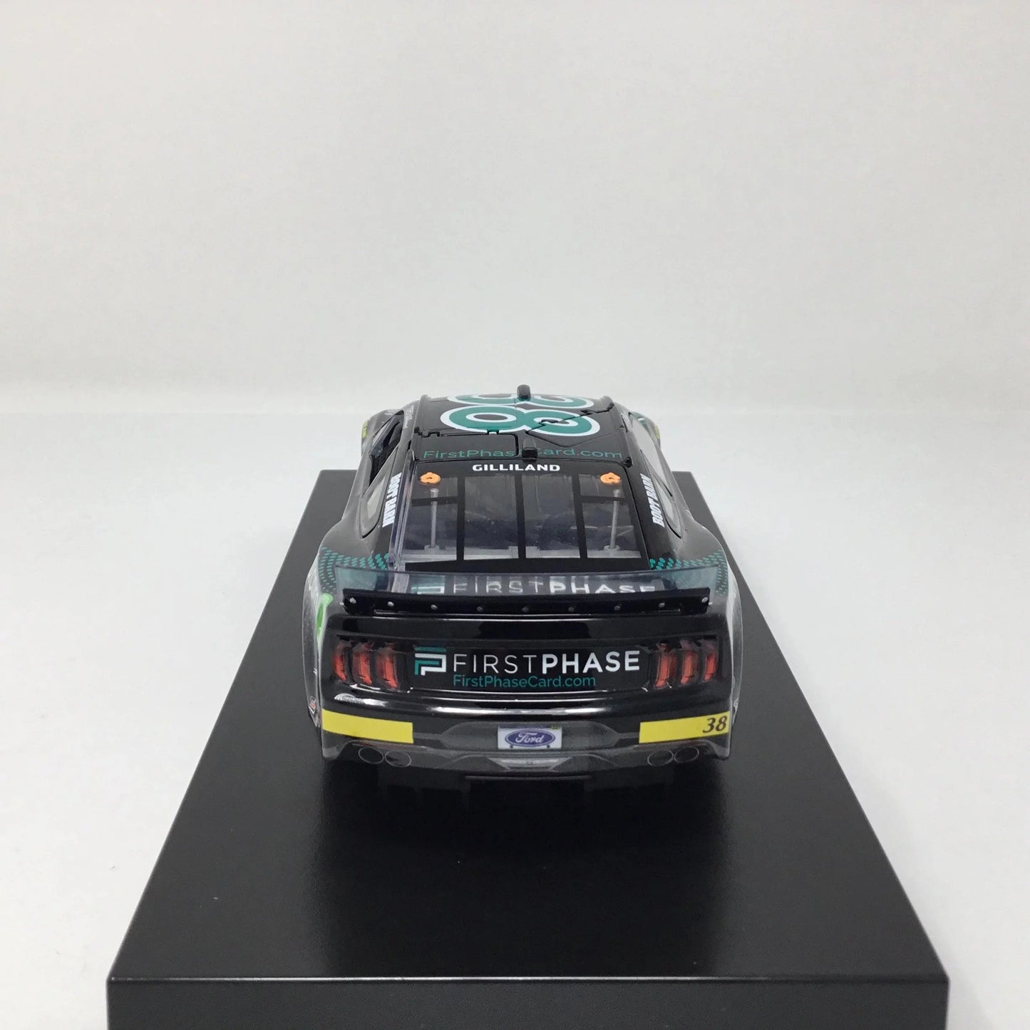 Action racing todd gilliland 2022 #38 first phase 1:24 regular paint die-cast ford mustang