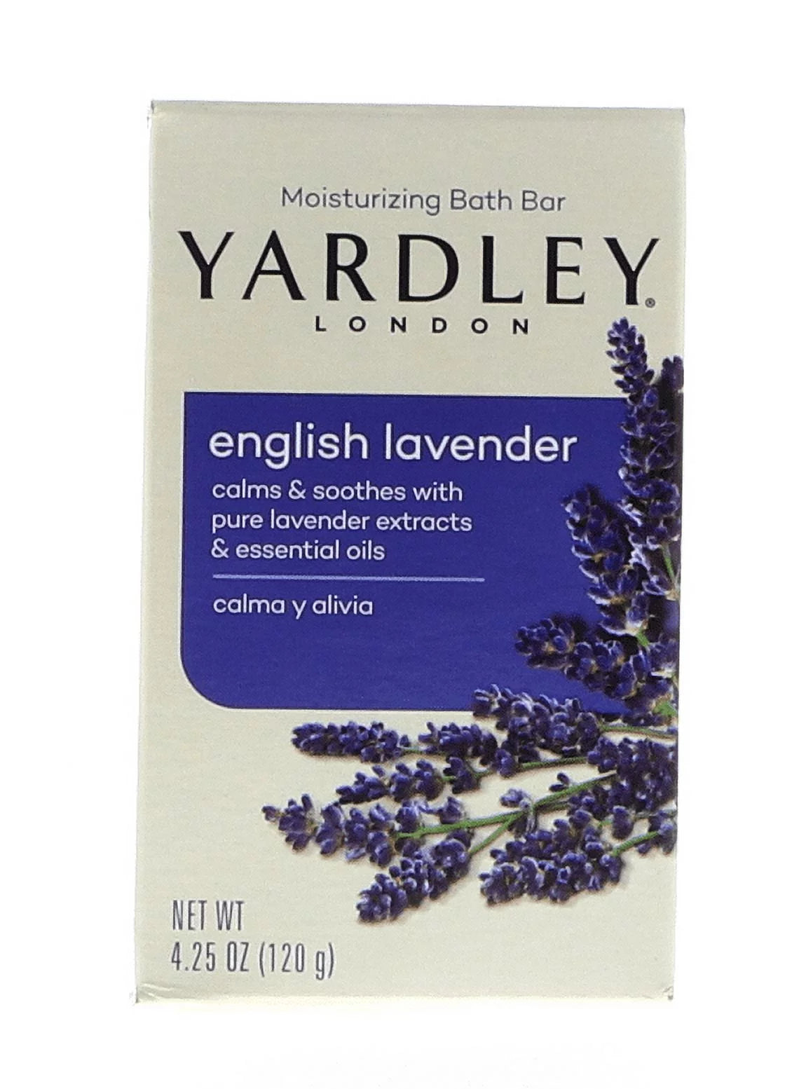 Yardley english lavender bath bar, 4.25 oz 24 pack