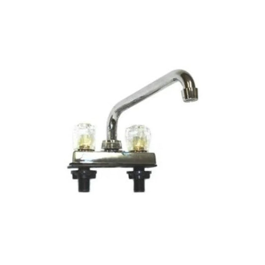 4 in. deck faucet & 8 in. spout