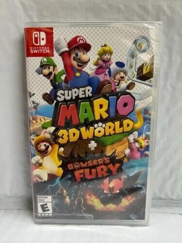 Brand new game super mario 3d world + bowser's fury switch