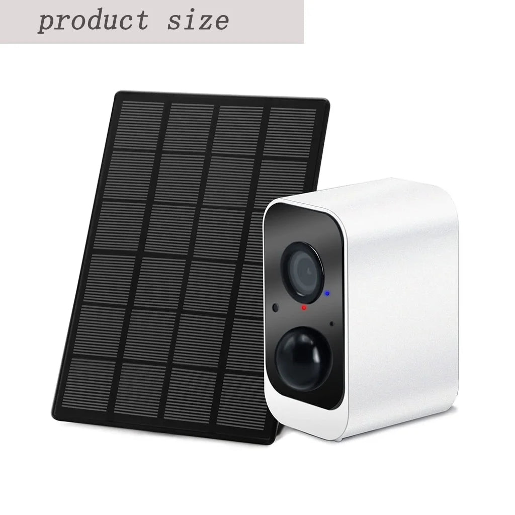 Wireless security camera outdoor, 1080p solar security camera s2