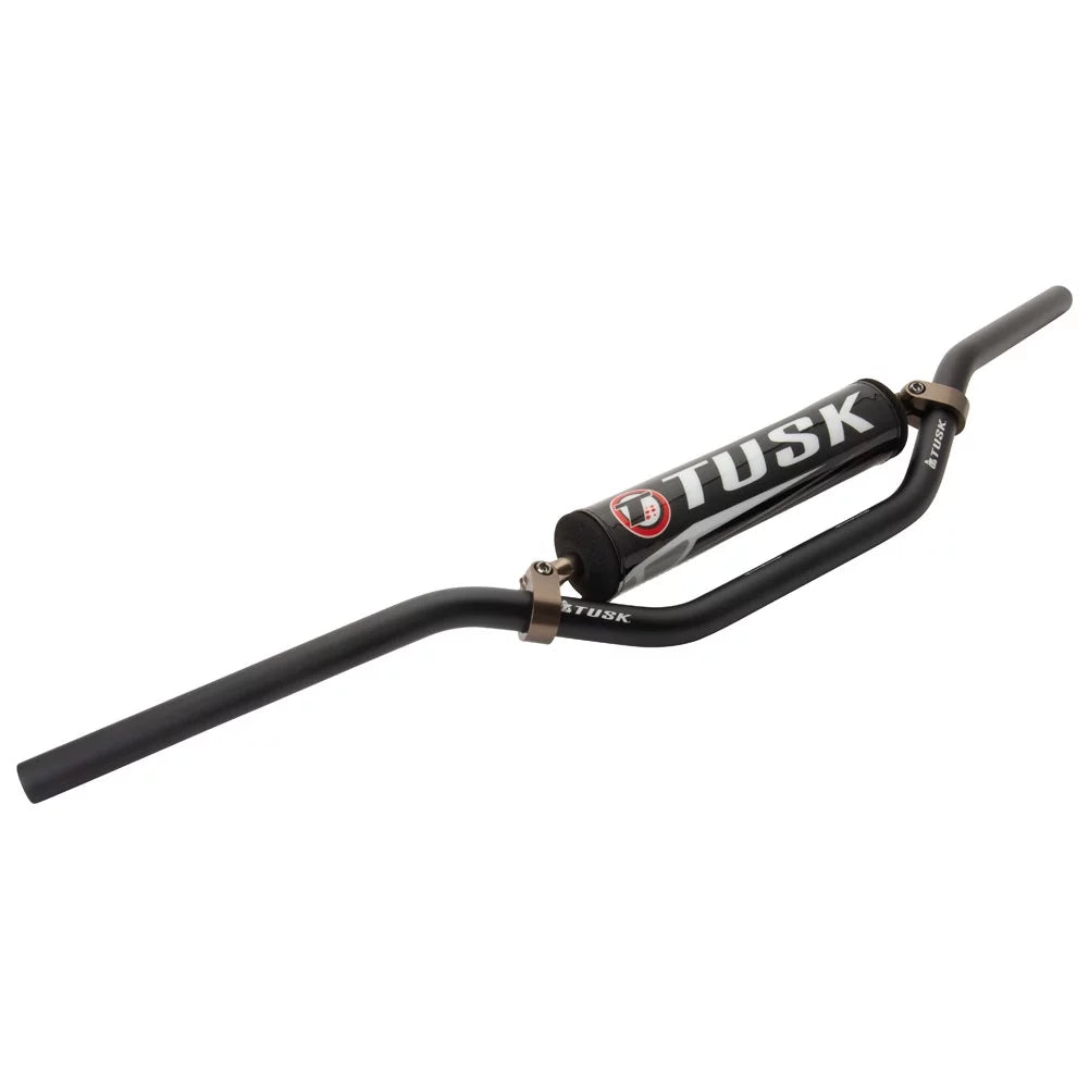 Tusk t-10 aluminum 7/8" handlebar sx mini bend black for lem lx3 2000