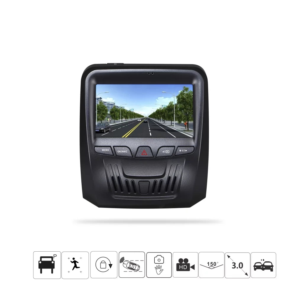 3.0" car camcorder full hd 1080p car dash cam 150 degree wide angle car dvr camera auto video recorder night vision sen