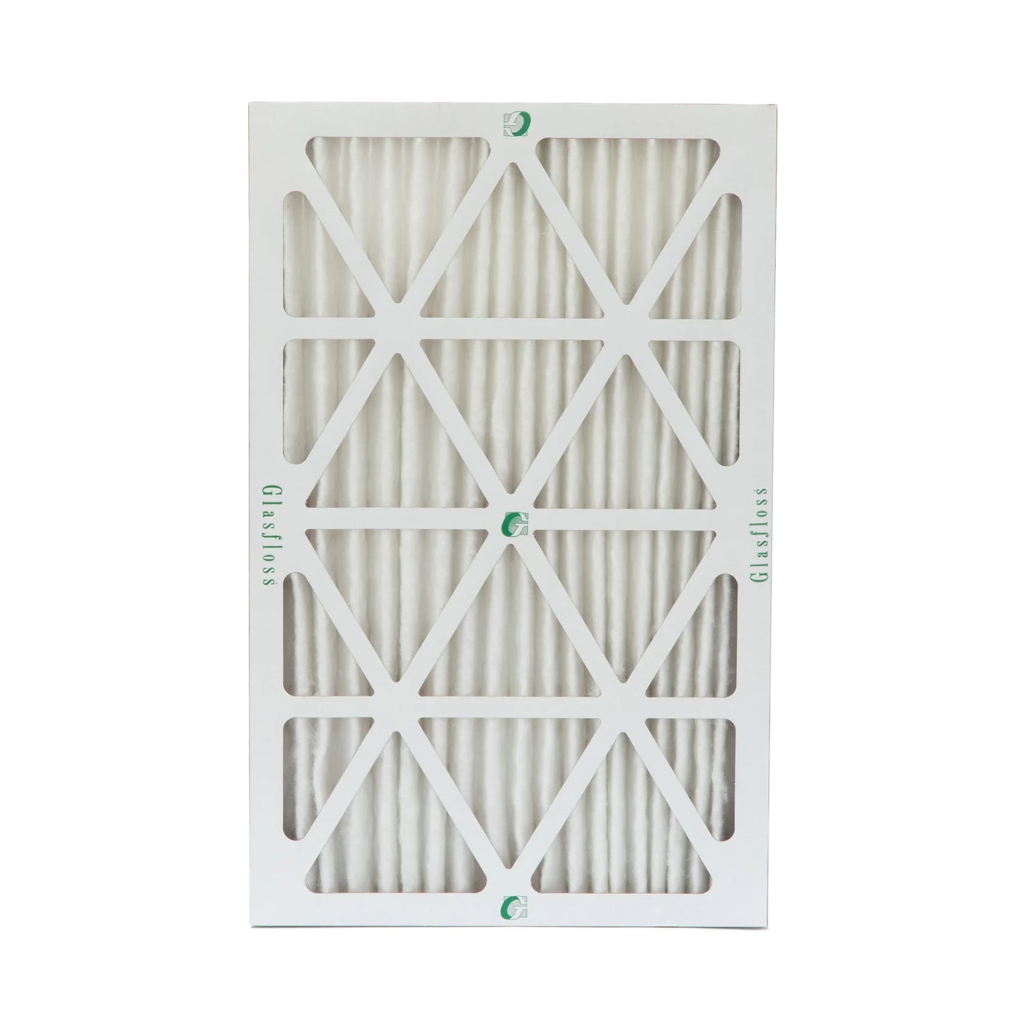 12x24x2 merv 10 pleated hvac air filters by glasfloss. ( quantity 5 ) exact size: 11-3/8 x 23-3/8 x 1-3/4