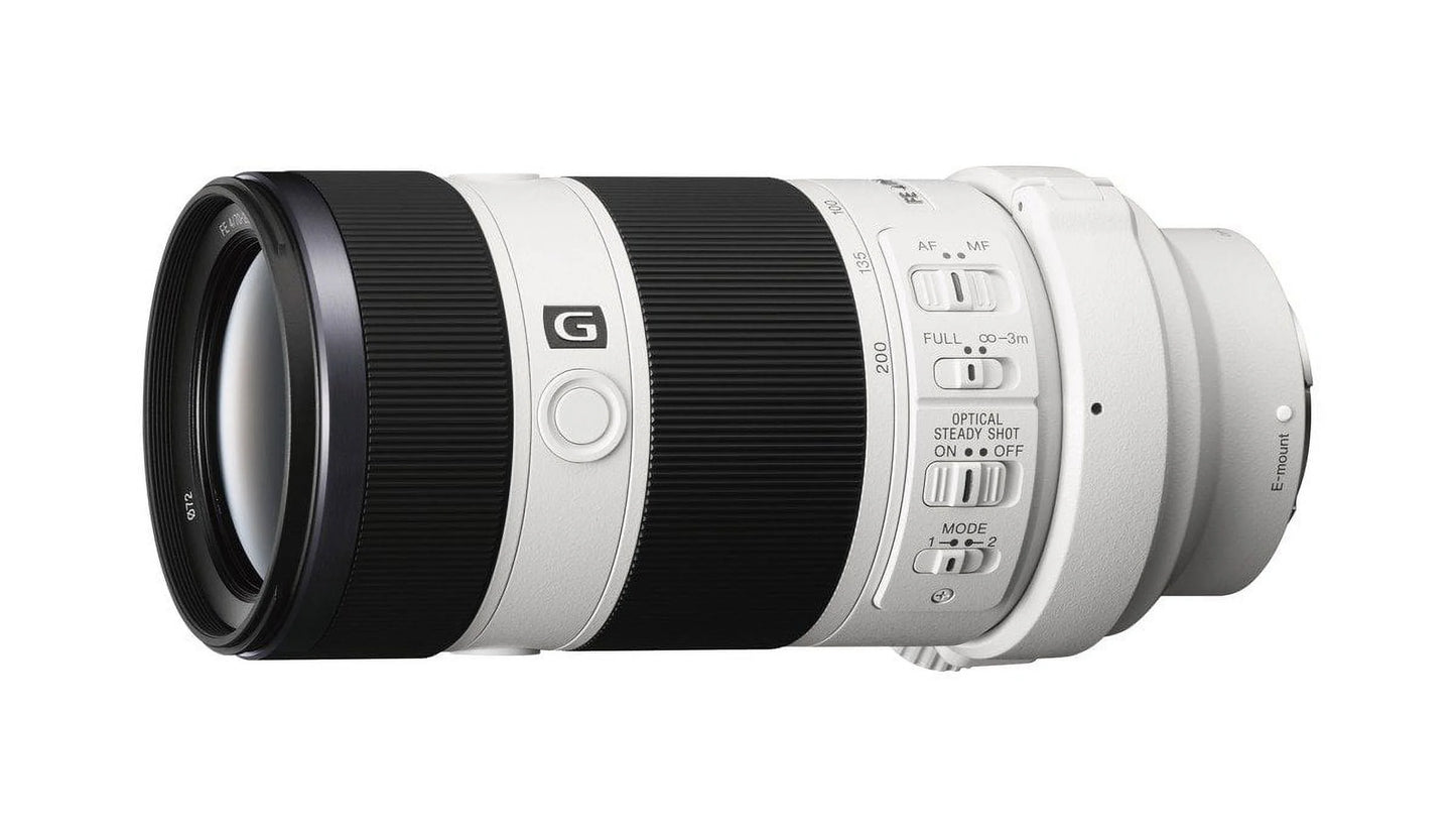 Sony sel70200g fe 70-200mm f4 g oss e-mount full frame interchangeable lens - international version (no warranty)