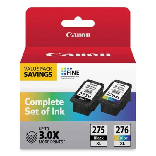 Canon 4981c008 (pg-275xl/cl-276xl) high-yield multipack ink, black/tri-color