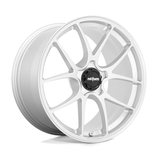 Rotiform r900 ltn 20x9.5 5x114.3 35et 71.56cb gloss silver wheel