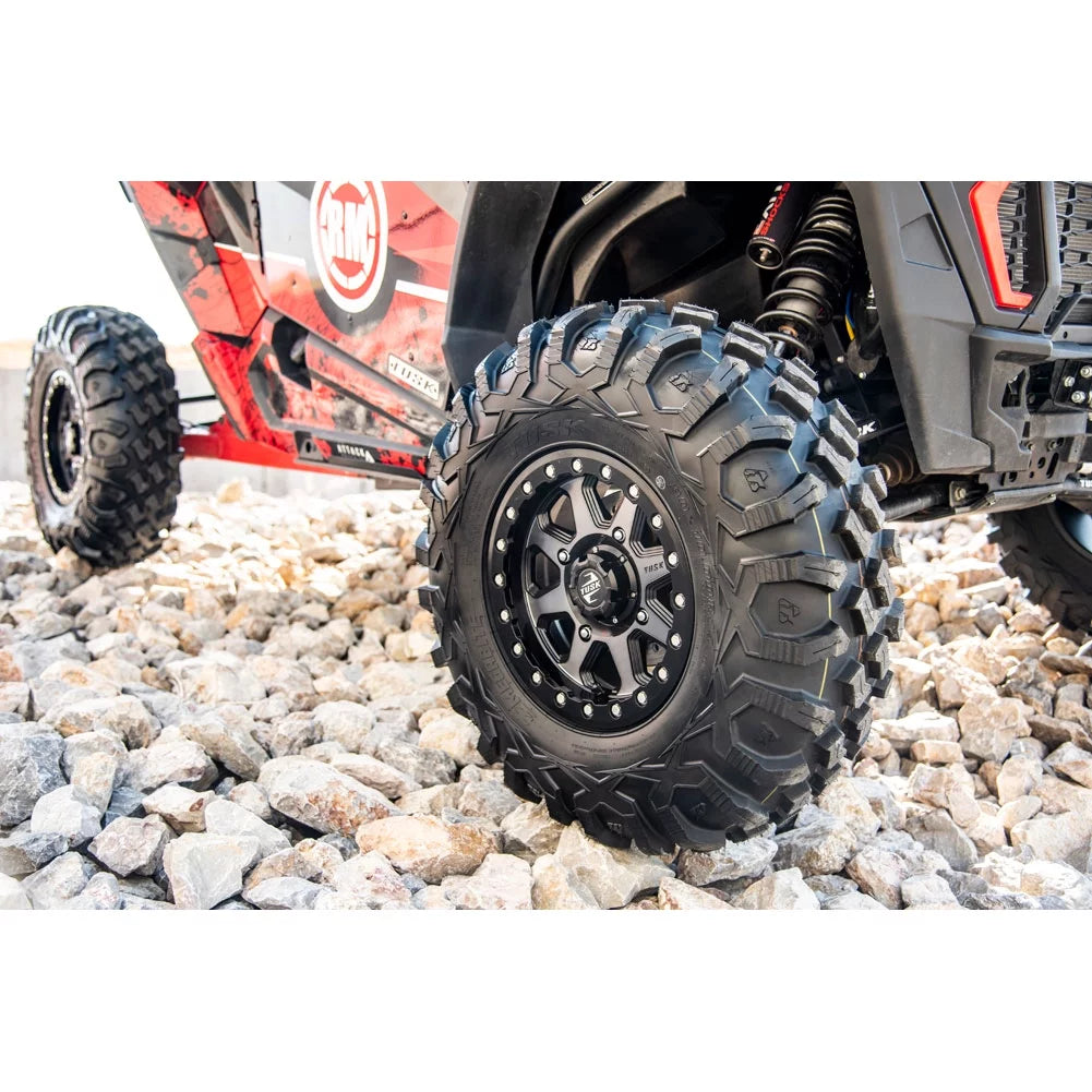 (2 pack) tusk megabite radial tire 26x9-14 for polaris rzr 900 trail fox edition 2020