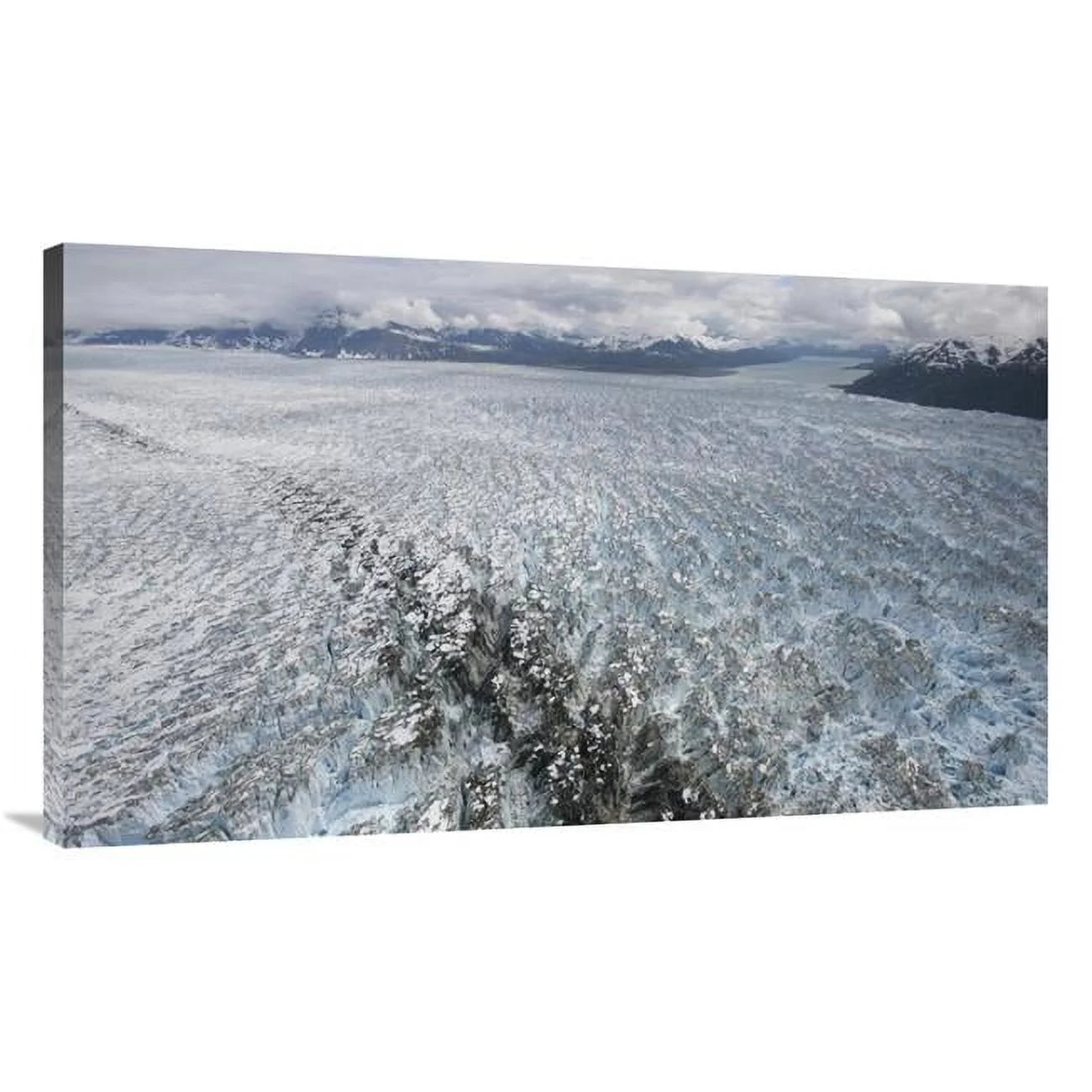 44 in. hubbard glacier, gilbert point, wrangell-st. elias national park, alaska art print - matthias breiter