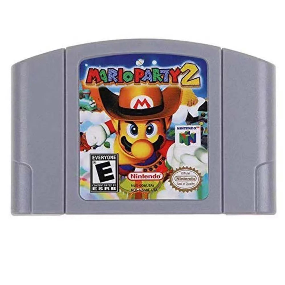 Super mario 64 party  video game cartridge console card for nintendo n64