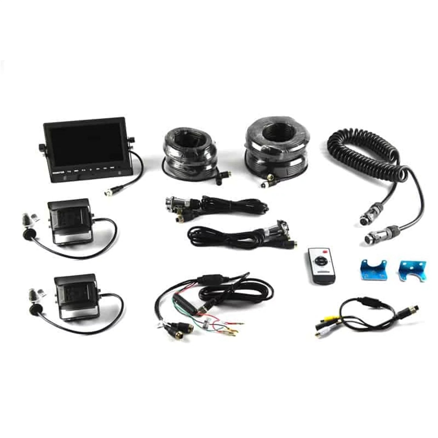 Brandmotion 9002-7803v2 universal trailer rear vision dual camera system