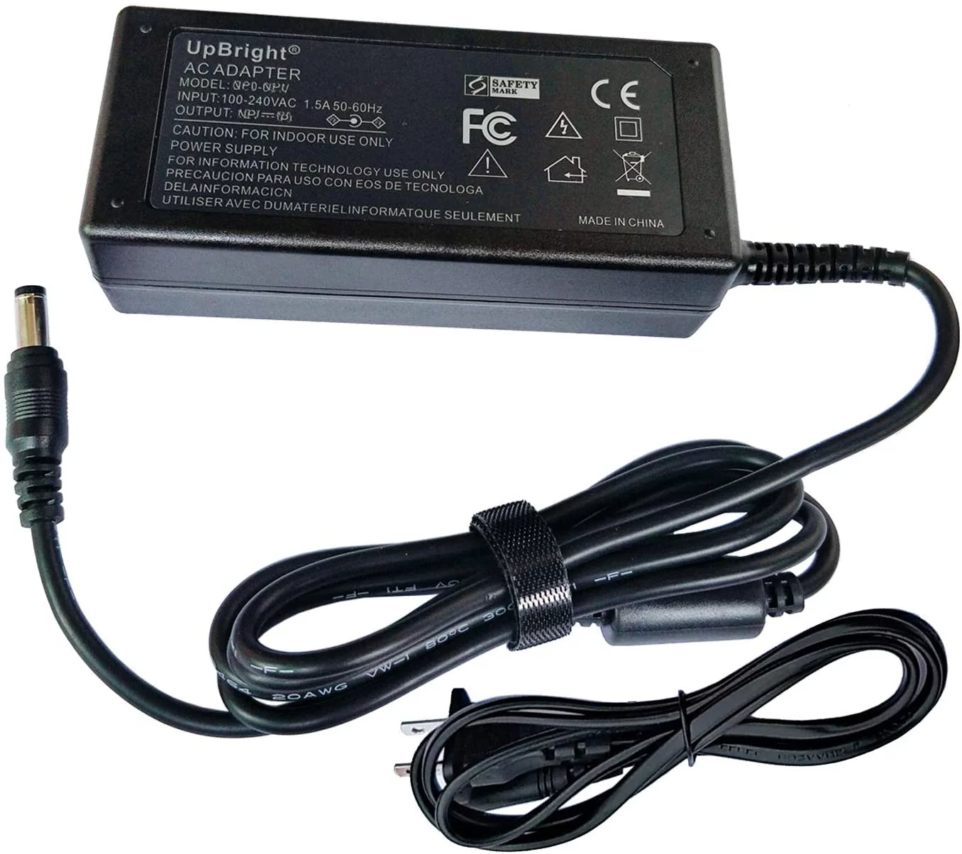 Upbright new ac/dc adapter for stryker endoscopy mw116ka2400f51 ault inc ref 240-030-930 240-030-931 21" vision elect flat panel hd monitor visionelect 240030930 240030931 power supply cord charger