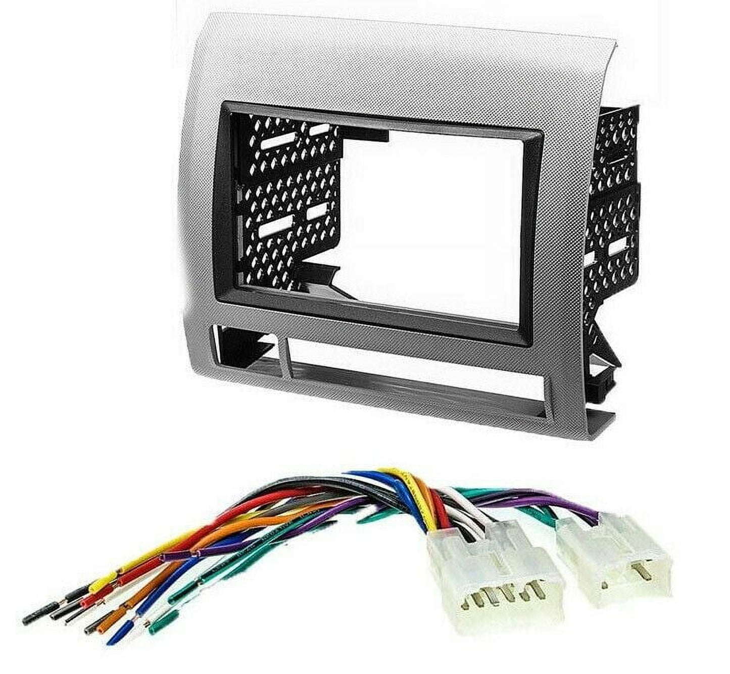 Toyk972s silver dash kit for 05-11 toyota tacoma