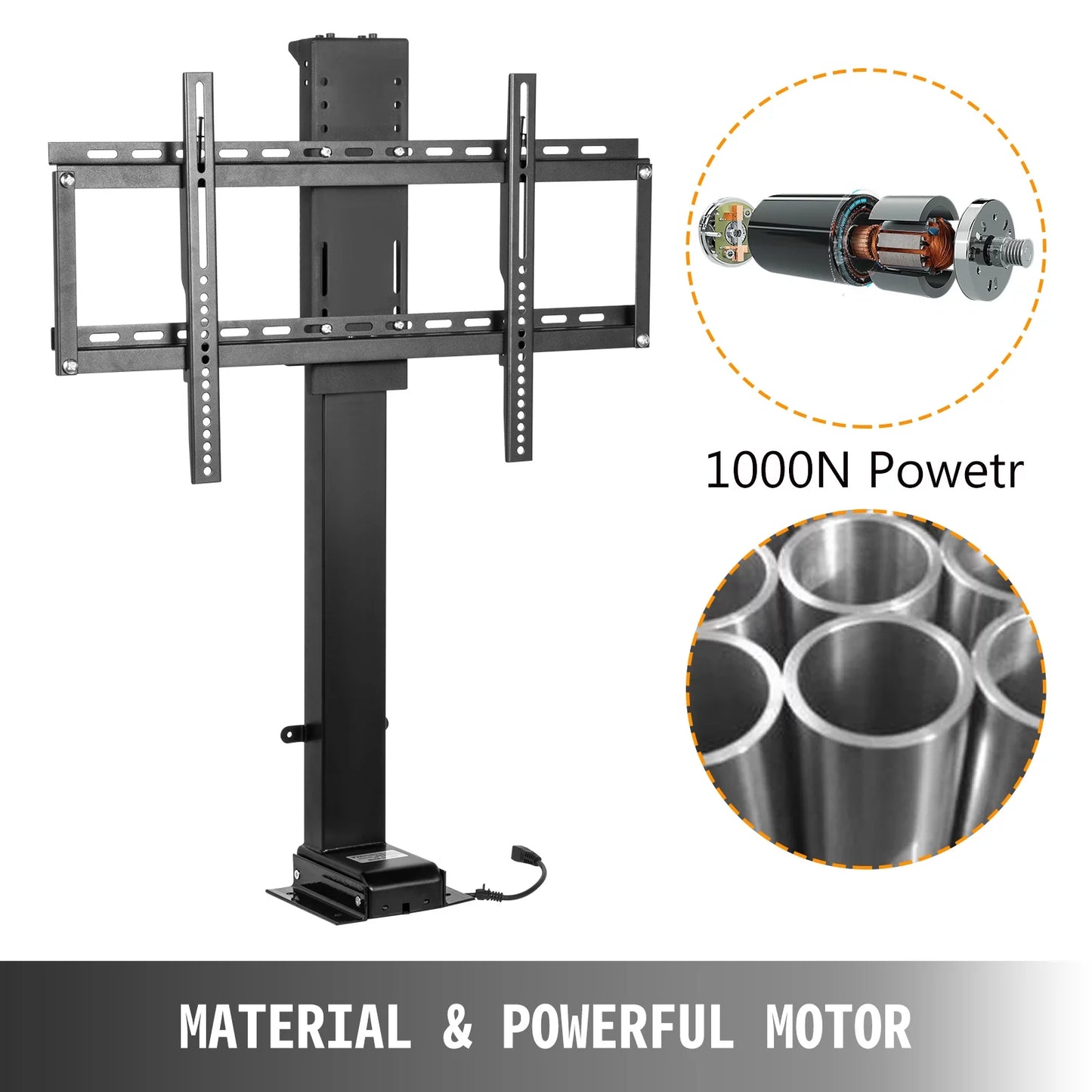 Bentism tv lift motor for 32” ~ 70” tvs height adjustable w/ remote controller new