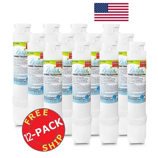 Zuma brand , water and ice filter , compatible with fpbc2277rf0 - 12 pack - made in u.s.a.