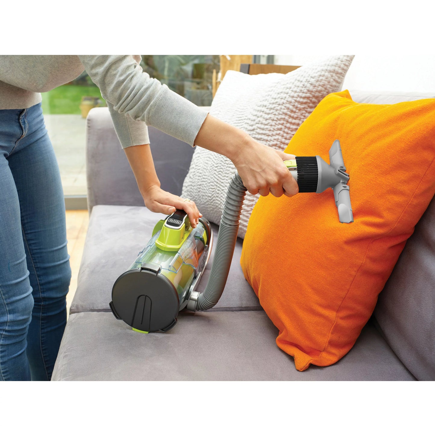 Black & decker hcua525ja cordless 2in1 anti-allergen vacuum