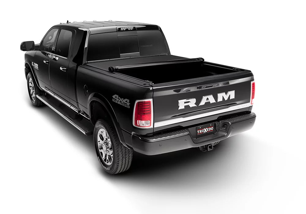 Truxedo pro x15 soft roll up truck bed tonneau cover | 1444901 | compatible with 2009-2018, 2019-2020 classic dodge ram 1500 w/rambox 5' 7" bed (67.4")