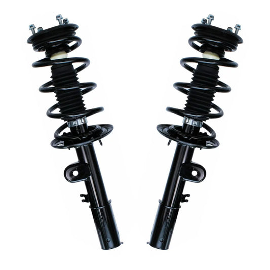 Autoshack front complete struts and coil springs set of 2 driver and passenger side replacement for 2011 2012 2013 ford explorer 3.5l v6 awd cst372622pr