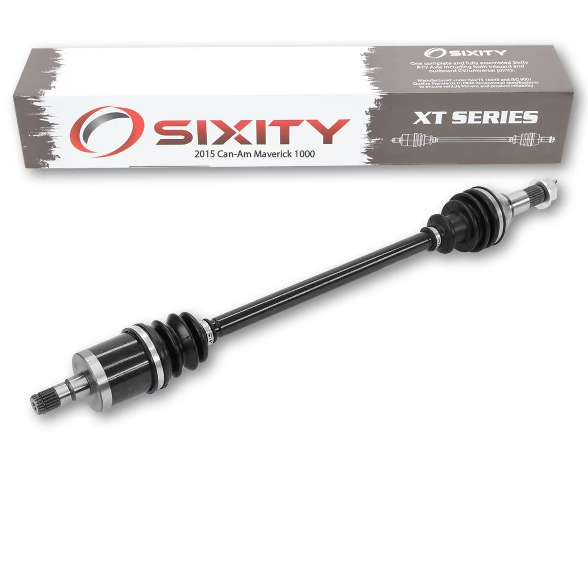 Sixity xt front left axle compatible with can-am maverick 1000 2015 - xds dps 4x4